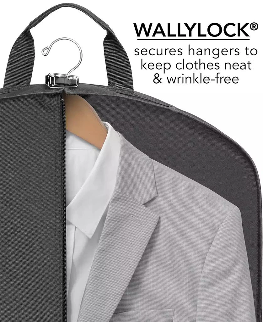 WallyBags 40" Deluxe Travel Garment Bag with Pockets 3