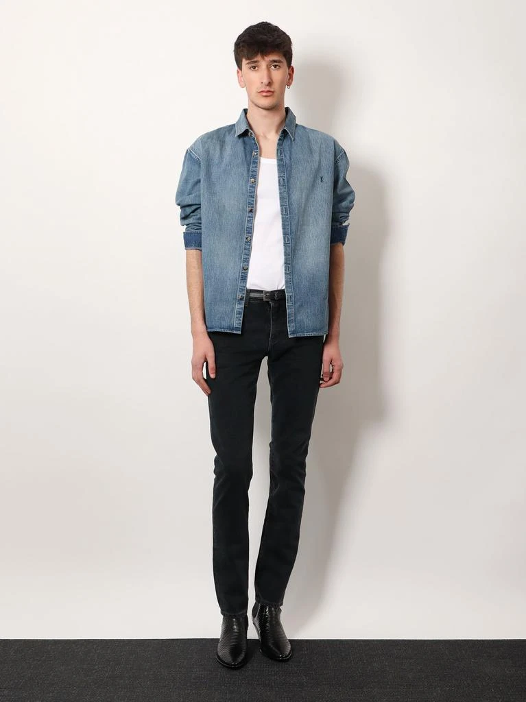 Yves Saint Laurent Cassandre denim shirt 2