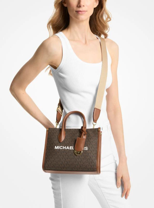 Michael Kors Mirella Small Signature Logo Crossbody Bag 3