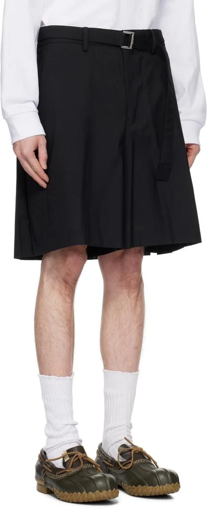 Sacai Black Suiting Shorts 2