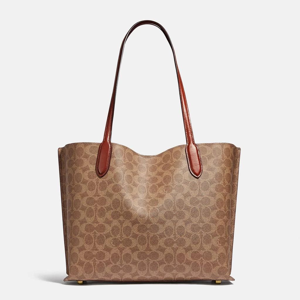 Coach Coach Willow Signature Coated-Canvas Tote Bag 2