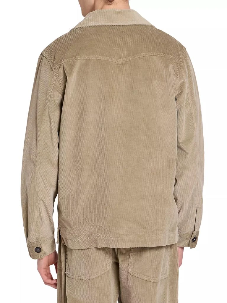 Officine Générale Aylan Cotton Corduroy Overshirt 5