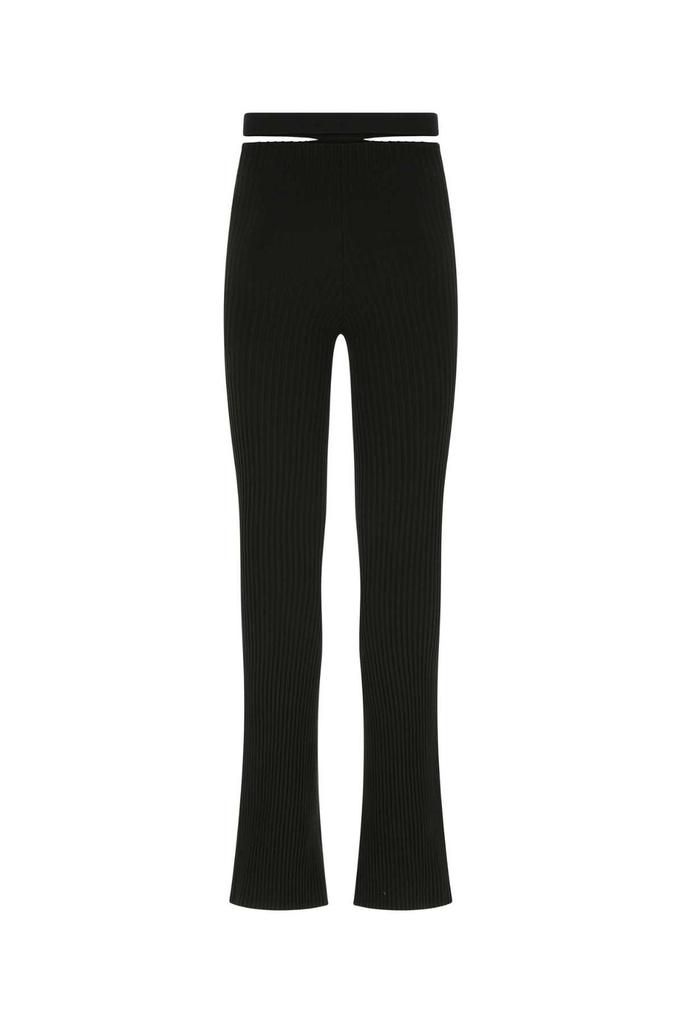 ANDREA ADAMO Andrea Adamo Cut-Out Detailed Knitted Trousers