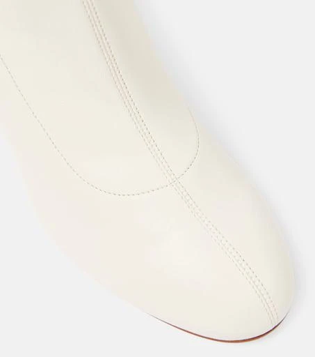 Khaite Apollo leather ankle boots 6