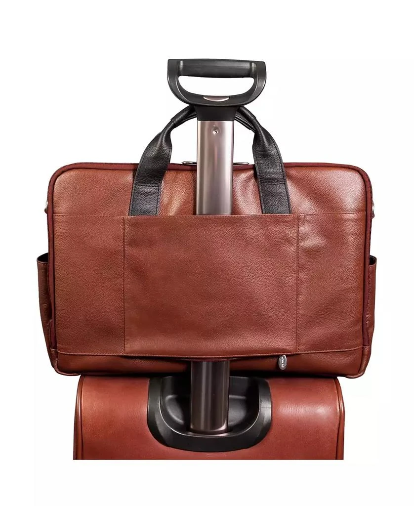 McKlein Southport 17" Dual-Compartment Laptop Tablet Briefcase 8