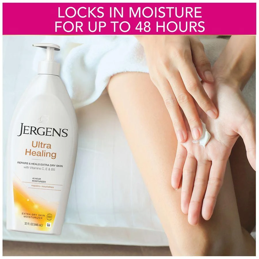 Jergens Ultra Healing Extra Dry Skin Moisturizer, Hand and Body Lotion 3
