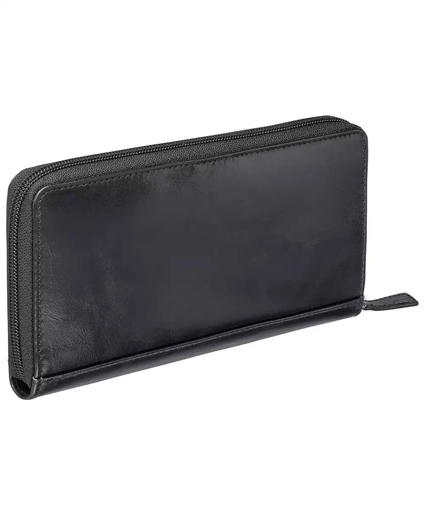 Mancini Leather Goods Men's Casablanca Collection Clutch Wallet 2