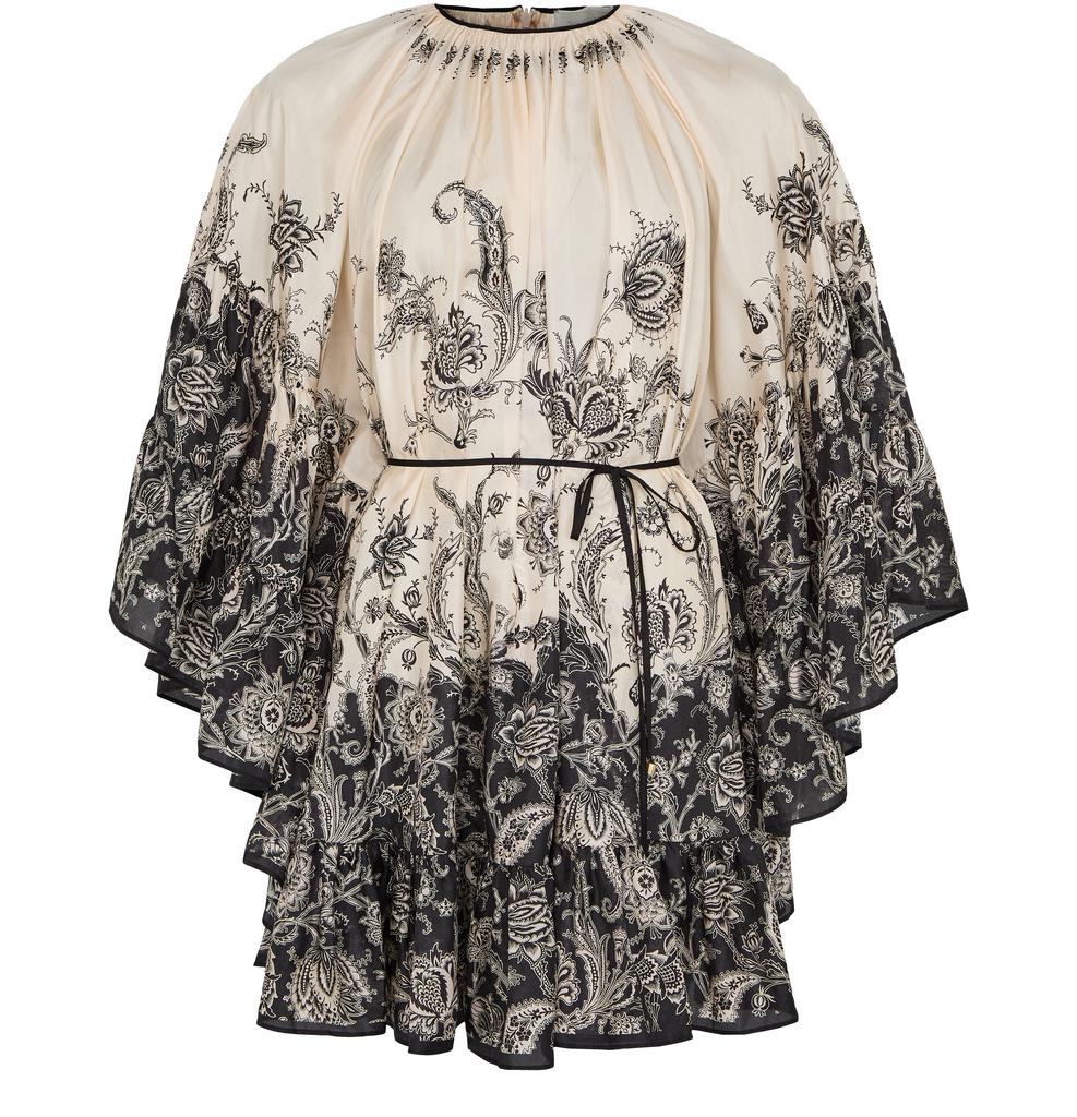 Zimmermann Rhiannon lantern mini dress