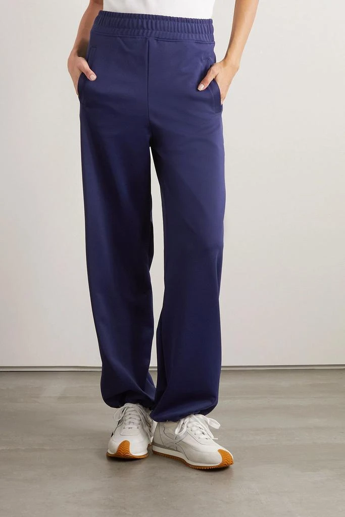 JW Anderson + Run Hany embroidered stretch-jersey straight-leg track pants 3