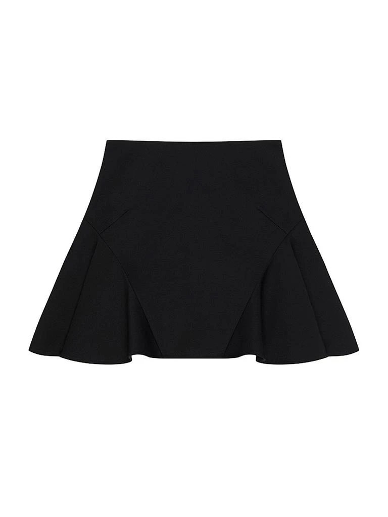 Givenchy Ruffled Mini Skirt in Wool 1