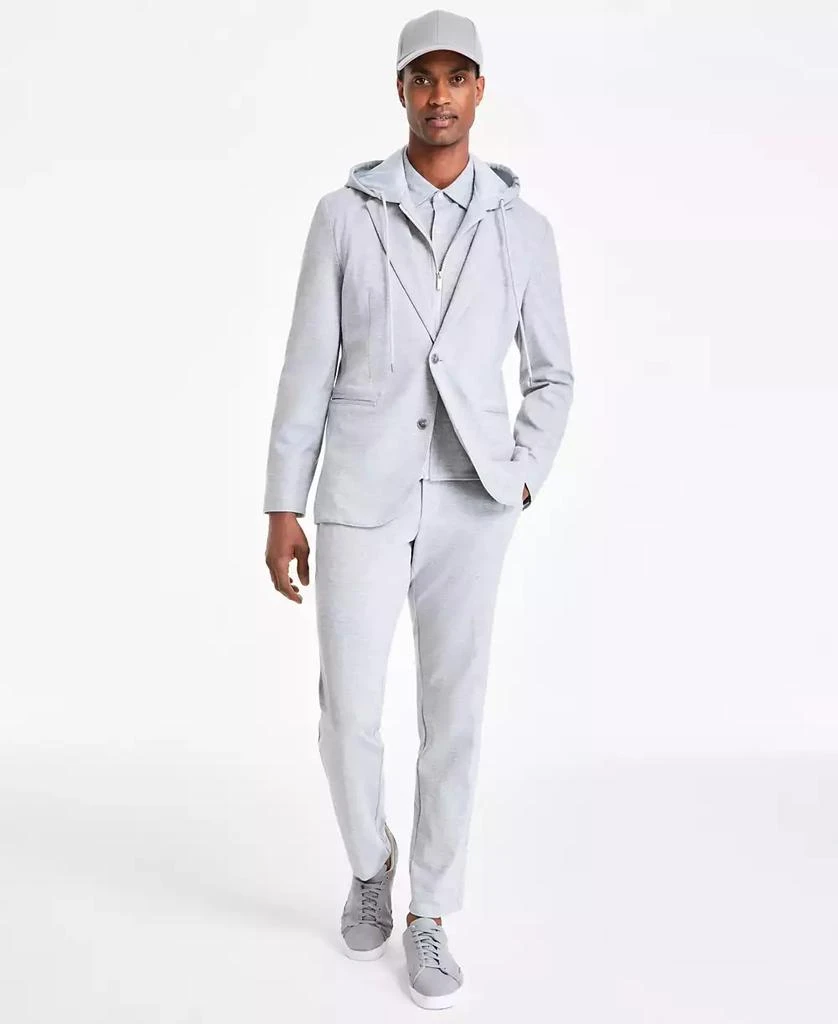Alfani Men's Modern-Fit Knit Hooded Blazer, Exclusively at Macy's 2