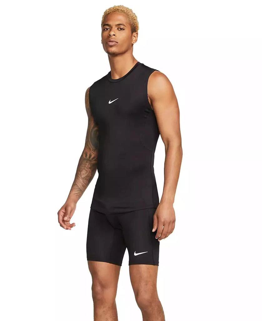 NIKE Men's Pro Dri-FIT Fitness Long Shorts 4
