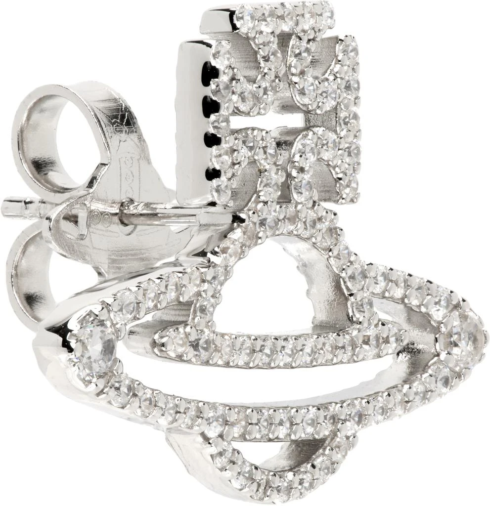 Vivienne Westwood Silver Trudy Single Stud Earring 2