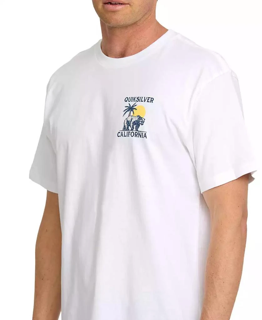 Quiksilver Men's California Bear Set Short Sleeve T-Shirt 4