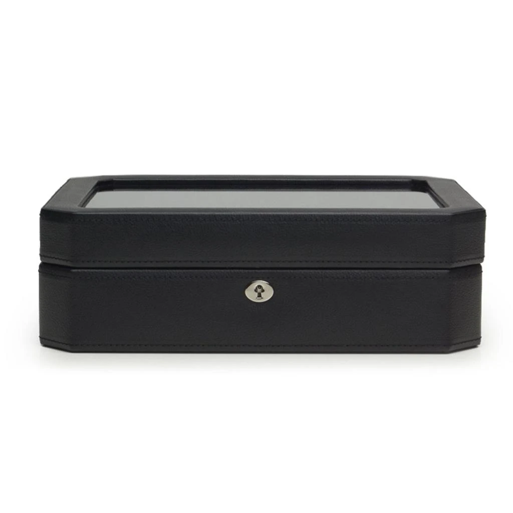 Wolf Wolf 458403 Windsor 10 Piece Watch Box in Black & Purple 1