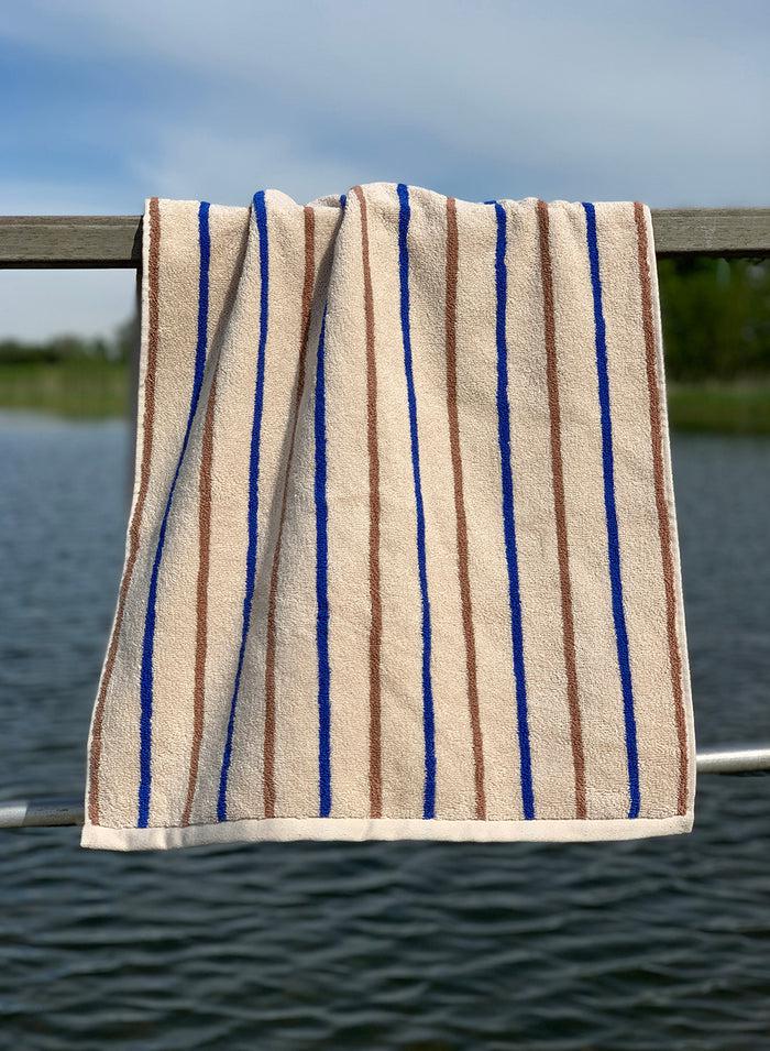 OYOY Living Design Serviette Marron En Coton Organique H150x100cm