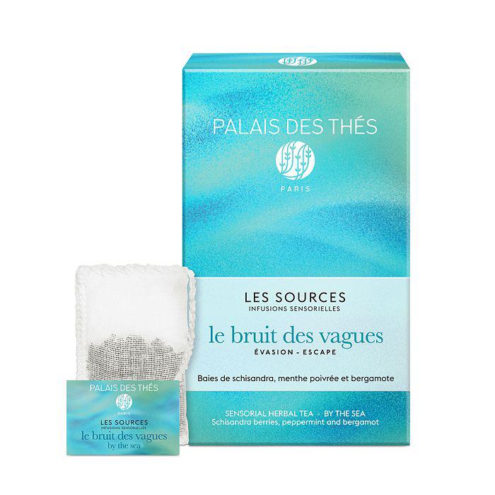 Palais des Thés By the Sea Herbal Tea Bags - Schisandra berries, Peppermint & Bergamot