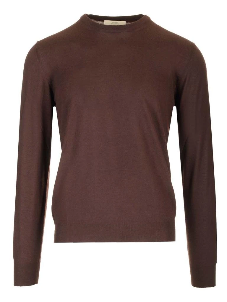 mauro ottaviani Mauro Ottaviani Crewneck Knitted Pullover 1