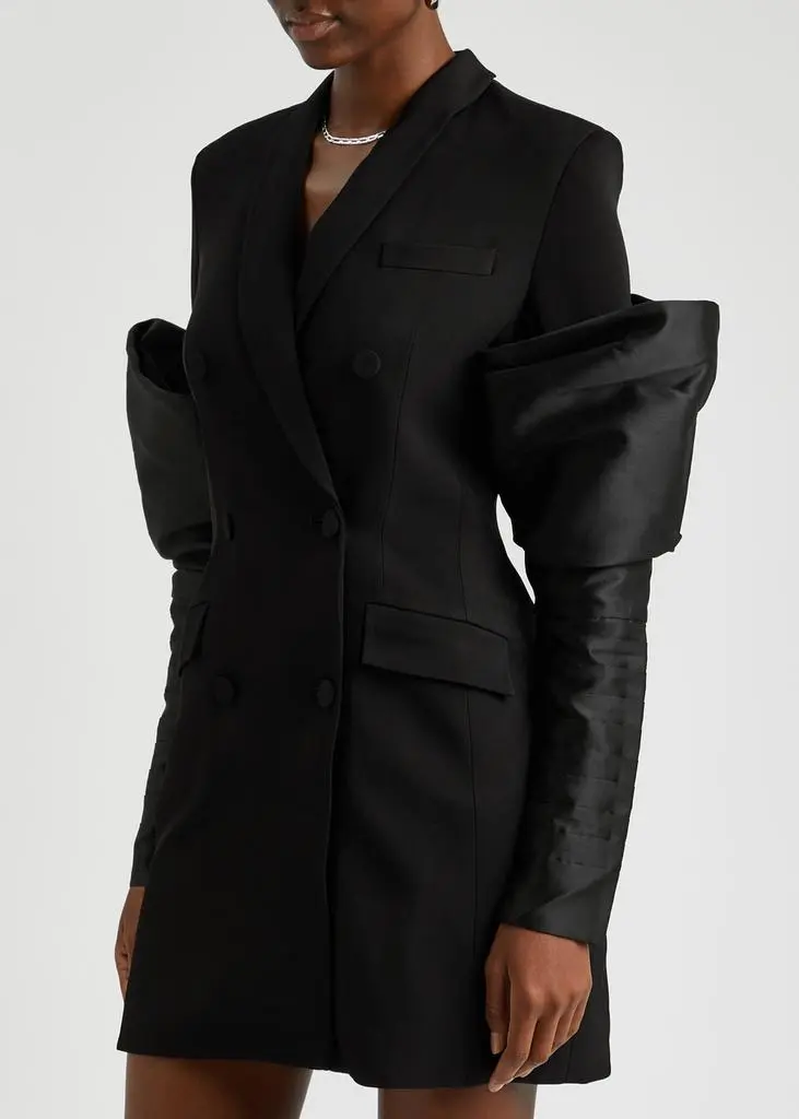 Nafsika Skourti Double-breasted blazer dress 2