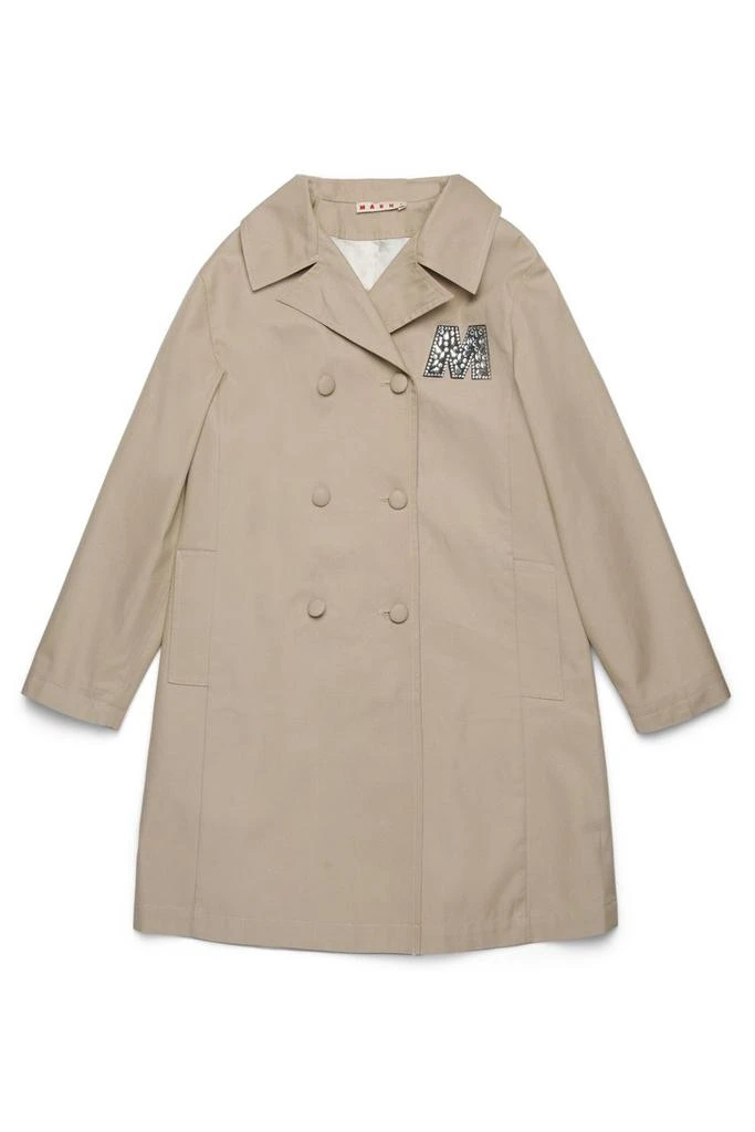 Marni Marni Kids Double-Breasted Trench Coat 1