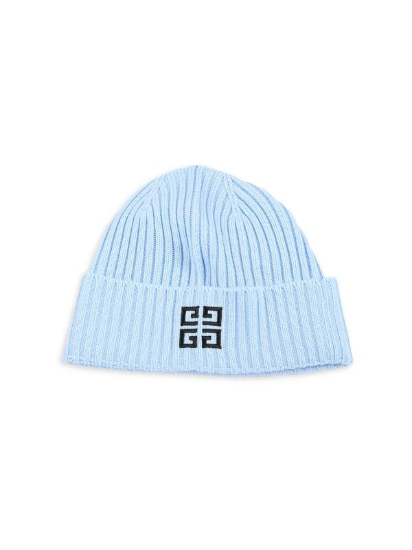 Givenchy Logo Ribbed Wool Beanie 2