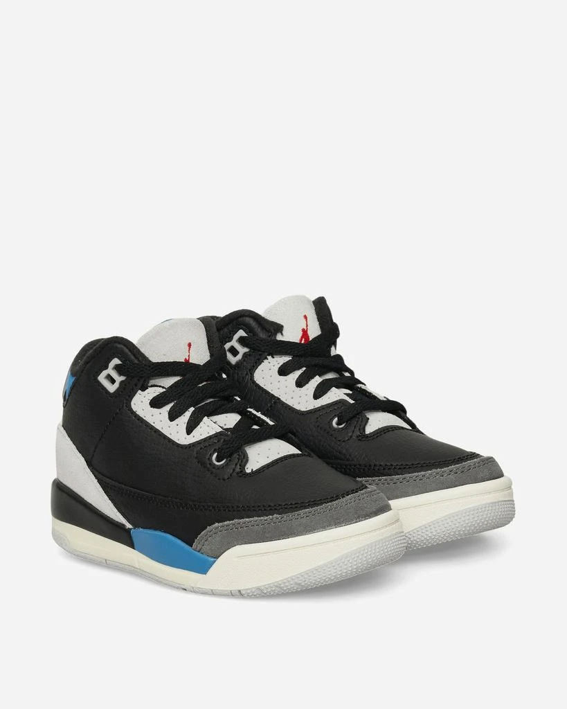 Jordan Air Jordan 3 Retro OG 'Rare Air' (PS) Sneakers Black / Chile Red / Military Blue 3