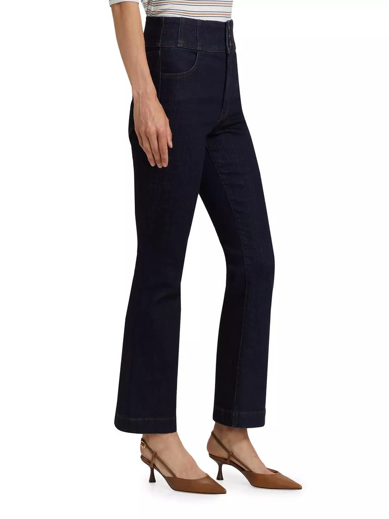 VERONICA BEARD Carson High-Rise Stretch Flare Jeans 4