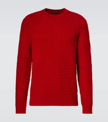 Prada 3D-knit wool and cashmere sweater 1