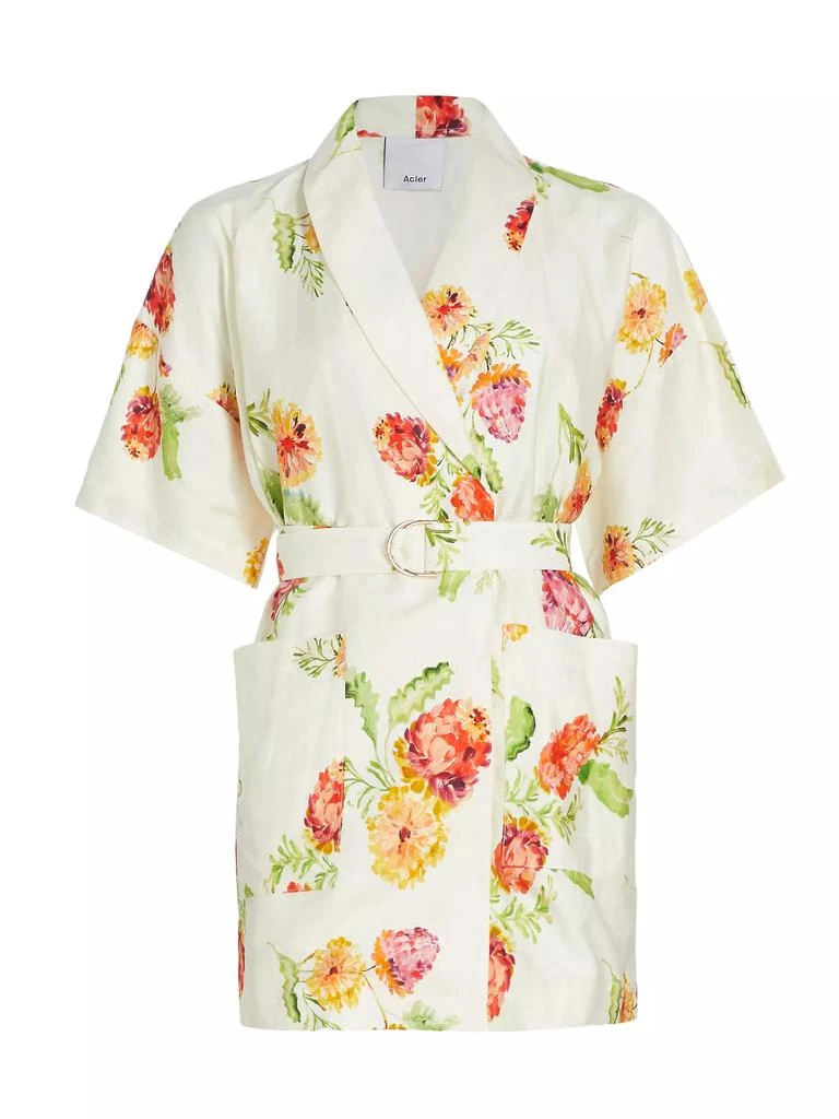 Acler Kirralee Floral Minidress 1