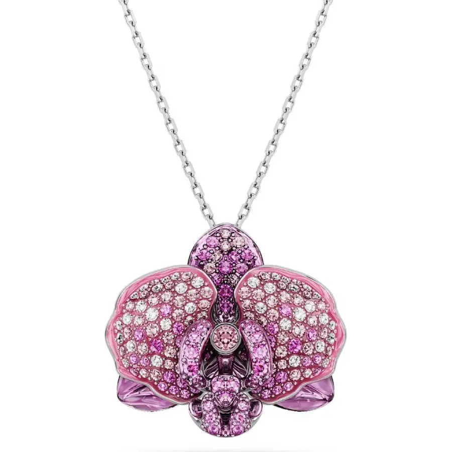 Swarovski Swarovski Idyllia Flower Pendant Necklace