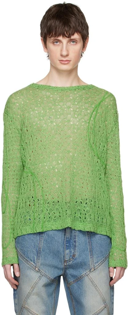 ANDERSSON BELL Green Watton Sweater 1