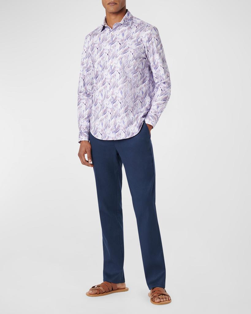 BUGATCHI Men's OoohCotton James Sport Shirt