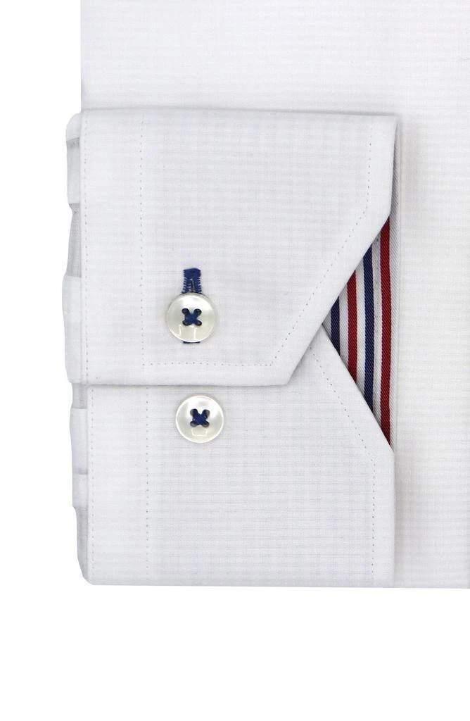 Lorenzo Uomo Trim Fit Solid Woven Dress Shirt 2