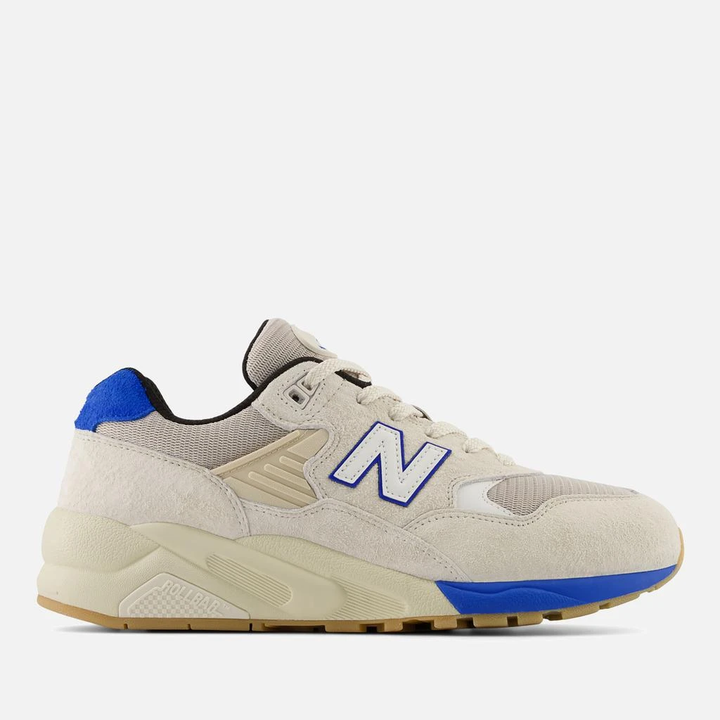 New Balance Men's 580 Suede and Mesh Trainers 1