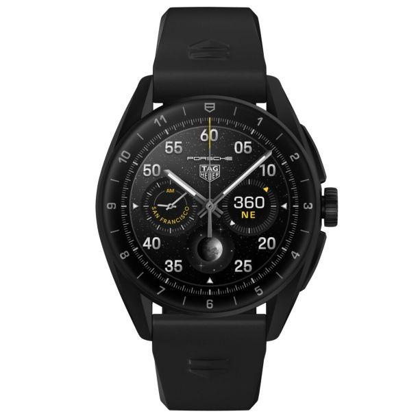 Tag Heuer Connected Calibre E4 Quartz Analog-Digital Black Dial Men's Smart Watch SBR8081.BT6299