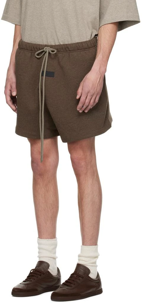 Fear of God ESSENTIALS Brown Drawstring Shorts 4