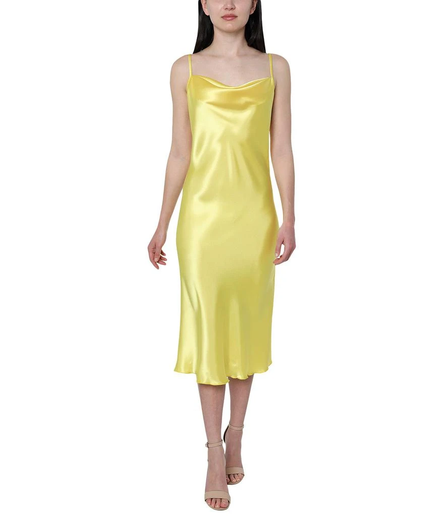 Bebe Satin Slip Dress 1