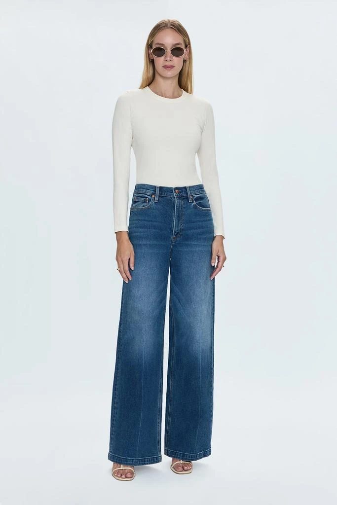 Pistola Denim Lana High Rise Ultra Wide - Cider 1