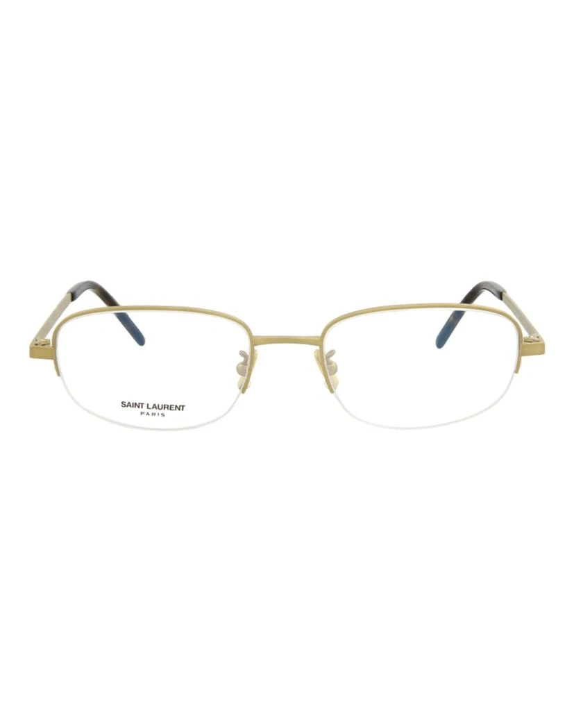 Saint Laurent Round-Frame Titanium Optical Frames 1