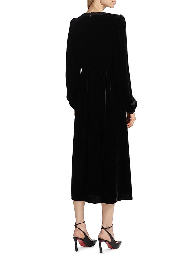 Saloni Camille Bows Dress 5