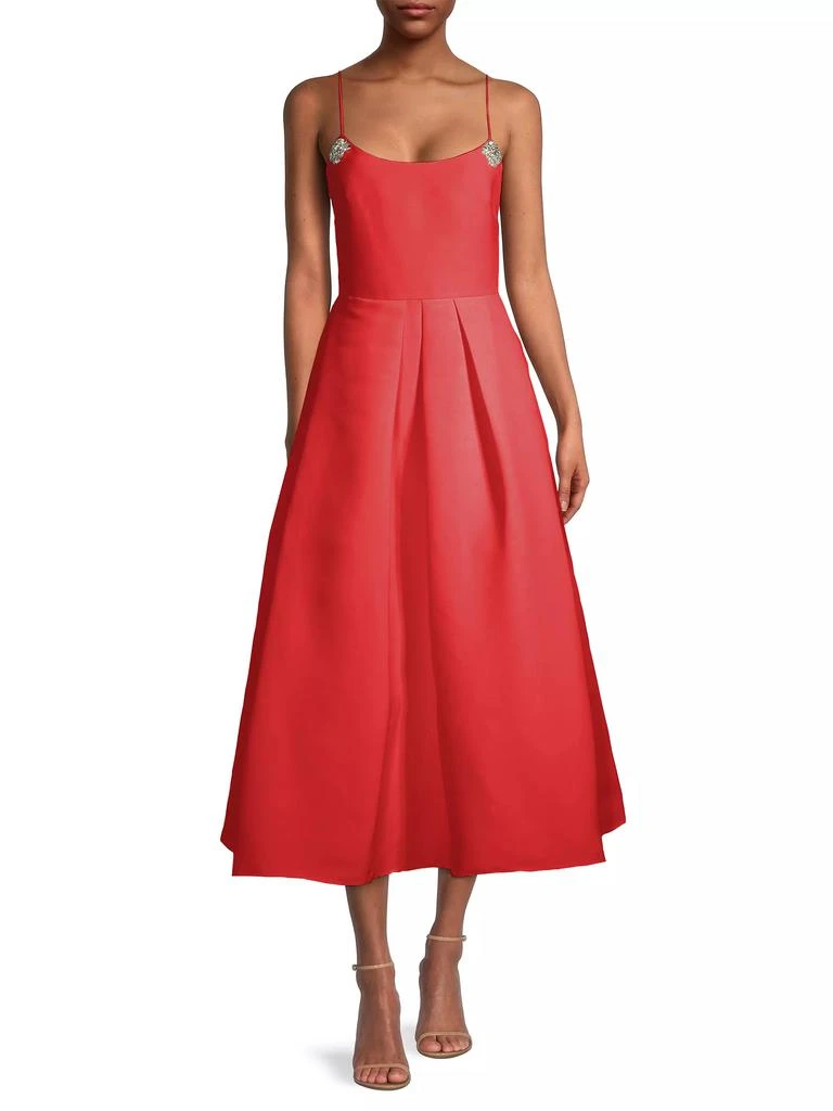 Sachin & Babi Audra Pleated Cocktail Dress 2