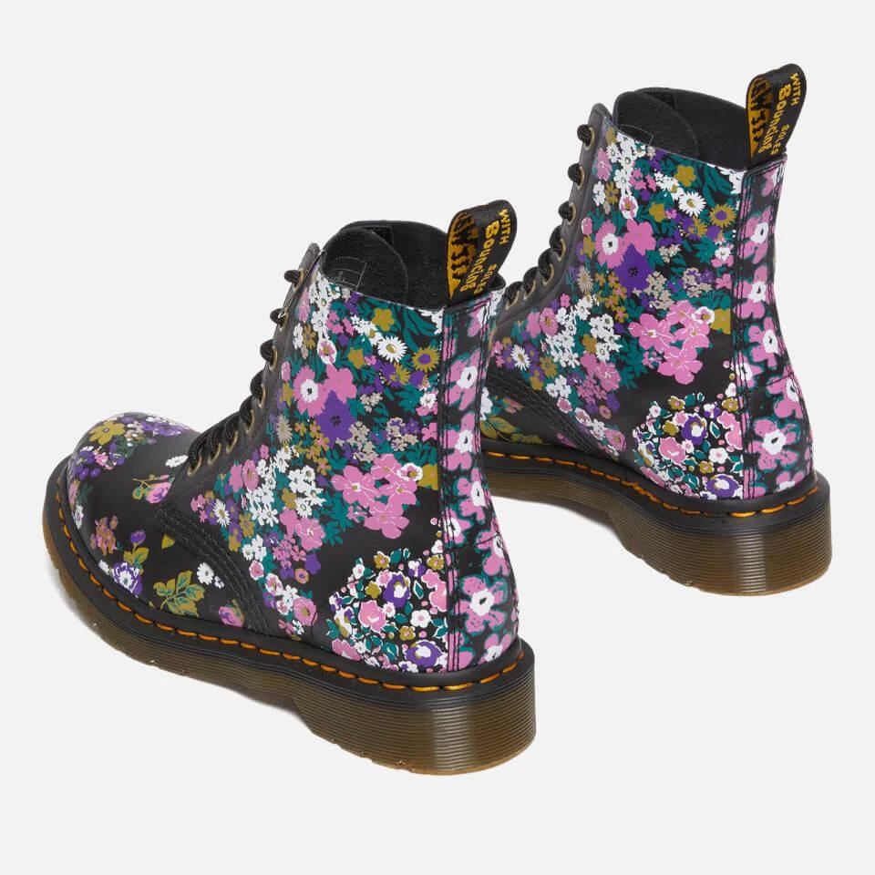 Dr. Martens DR. MARTENS WOMEN'S 1460 PASCAL LEATHER 8-EYE BOOTS 4