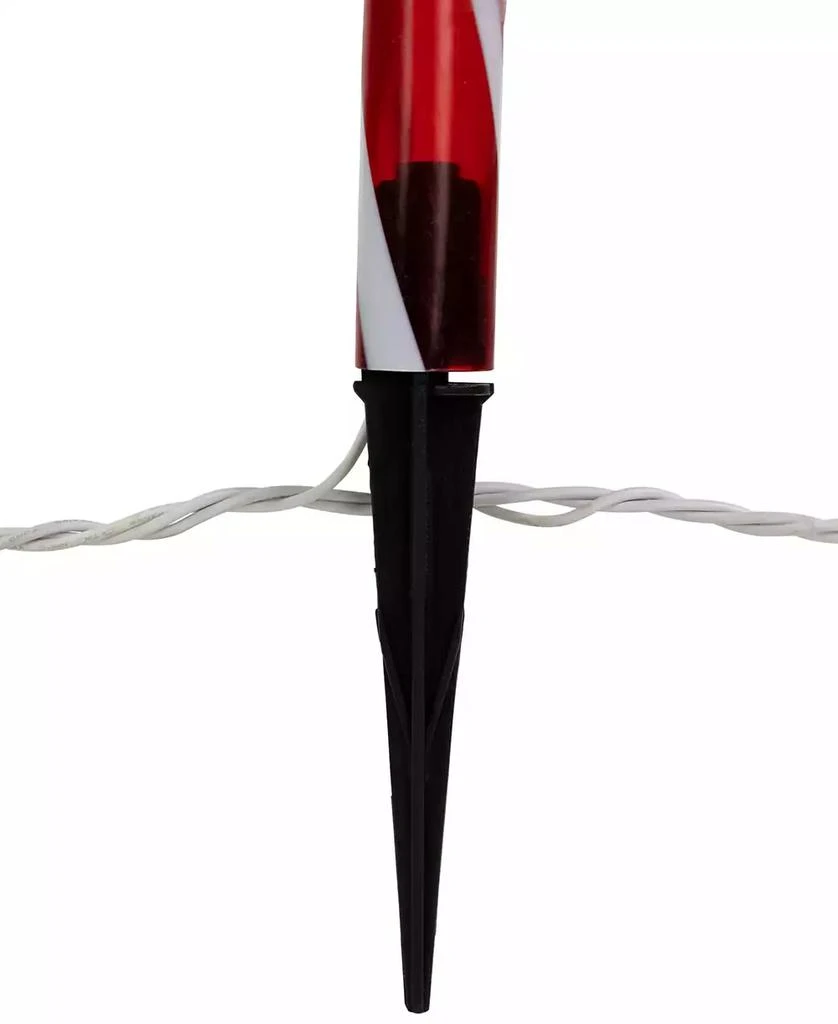 Northlight Candy Cane 8 Christmas Outdoor Pathway Markers 3