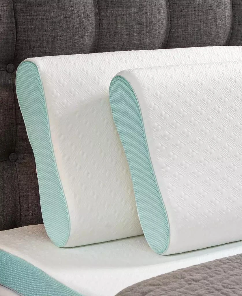 IntelliSLEEP Natural Comfort Contour Memory Foam Pillow, Standard, Exclusively at Macy’s 1