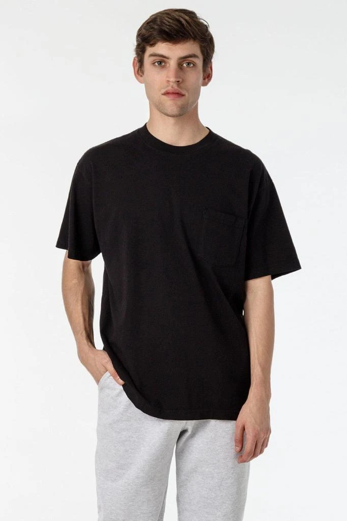 Los Angeles Apparel 1809GD Mix - Short Sleeve Garment Dye Pocket T-Shirt 2