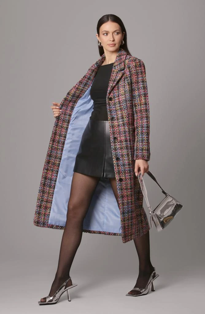 Avec Les Filles Tweed Longline Coat 8