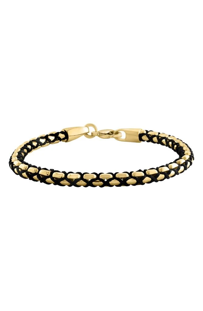 Effy Men
s 14K Gold Plated Sterling Silver Bracelet 2