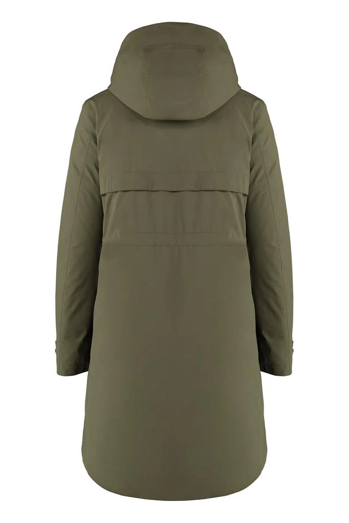 Woolrich Woolrich Hooded Mid-Length Parka Coat 2