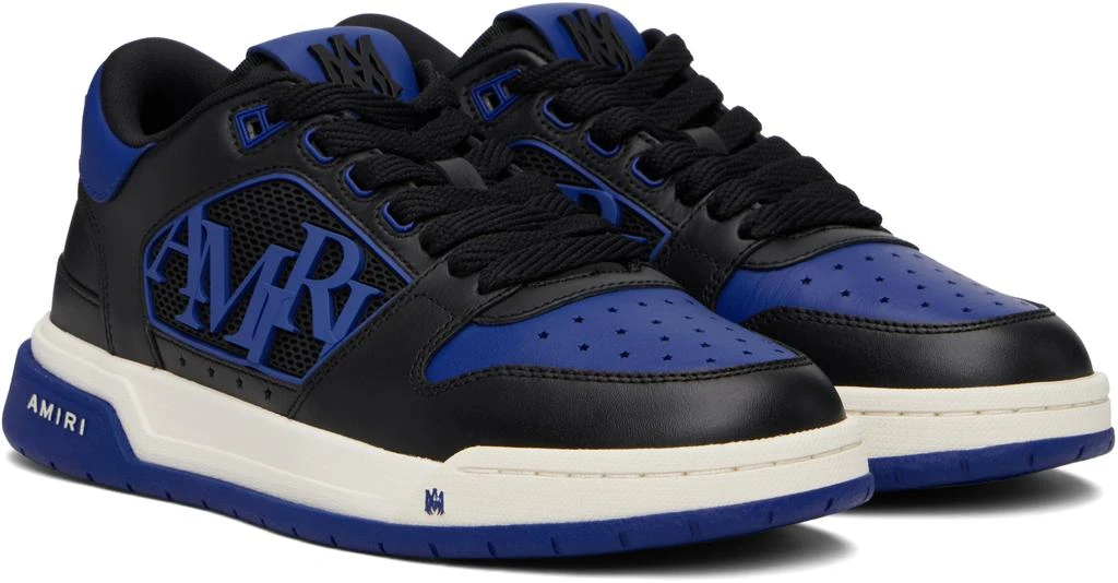 AMIRI Black 
Blue Classic Low Sneakers 4