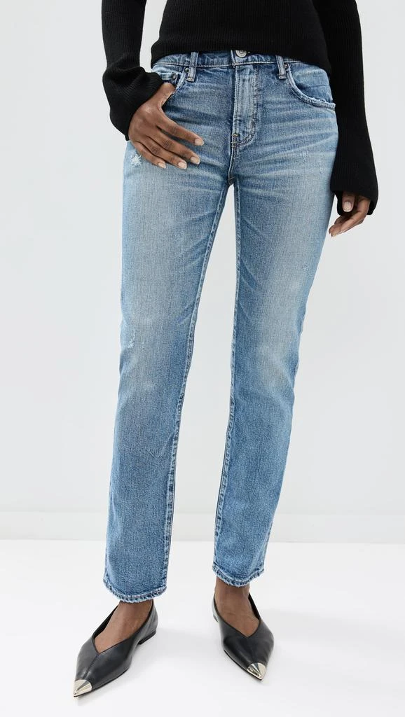 MOUSSY VINTAGE Linden Slim Straight Jeans 1